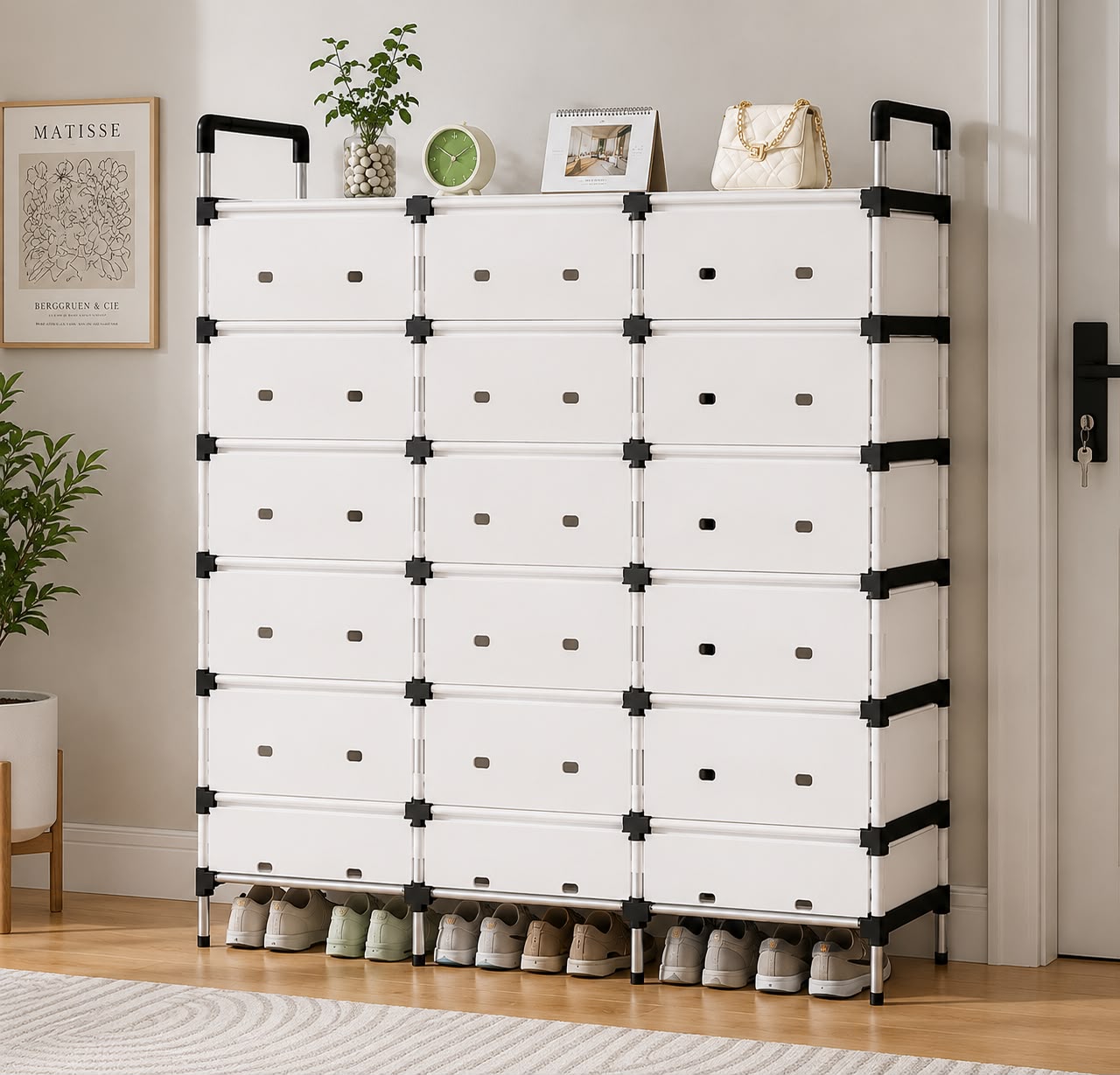 Etagère de rangement des chaussures