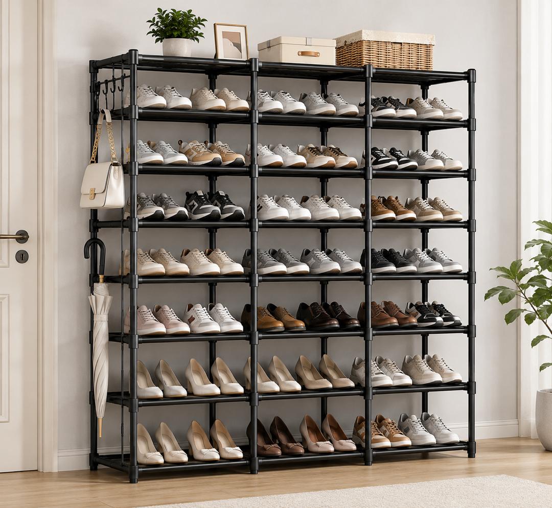 Meuble à chaussures multi-niveaux